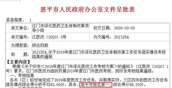 1.欧亚国际官网
获得江门市2019年深化医药卫生体制改革工作任务落实情况考核第一，综合得分88.2分的好成绩_副本.jpg
