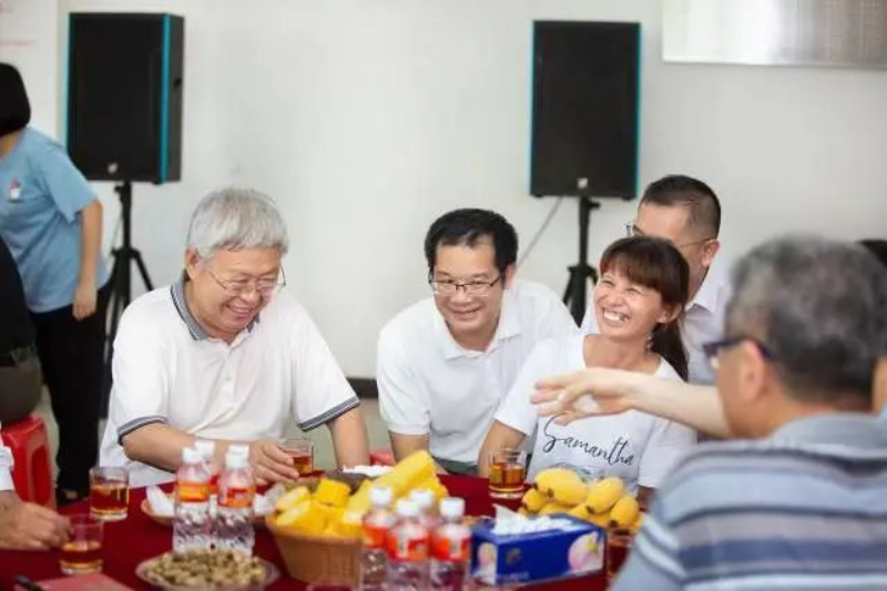 调研组了解汇丰•海惠广东欧亚国际项目情况。欧亚国际官网
农业农村局 提供 图片